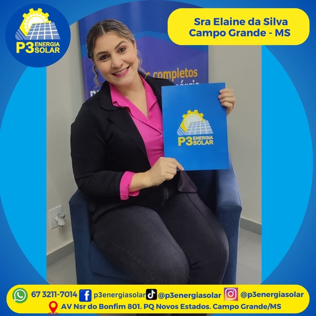 Instalação industrial de energia solar